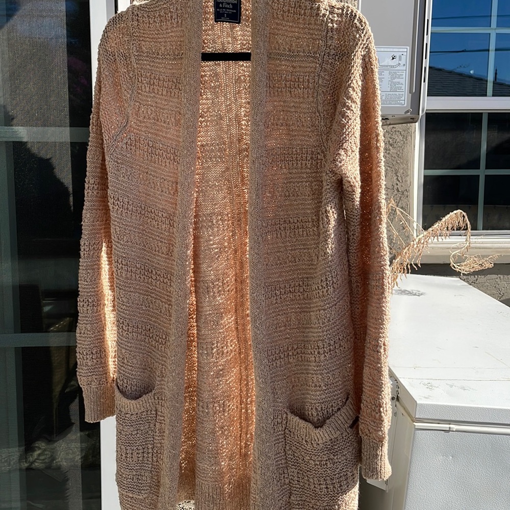 Abercrombie cardigan in tan
